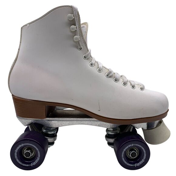 Vintage Dominion Canada Roller Skates Fame Wheels-Sure•Grip  X 6r Sz 9 USA - Picture 4 of 16